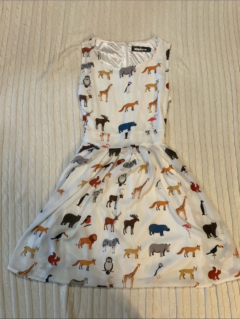 Paper Plane animal dress